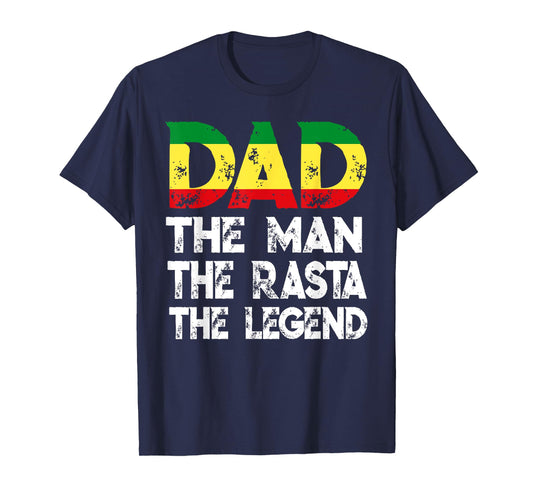 Storecastle: Dad The Rasta The Legend Father's Day T-Shirt T-Shirt