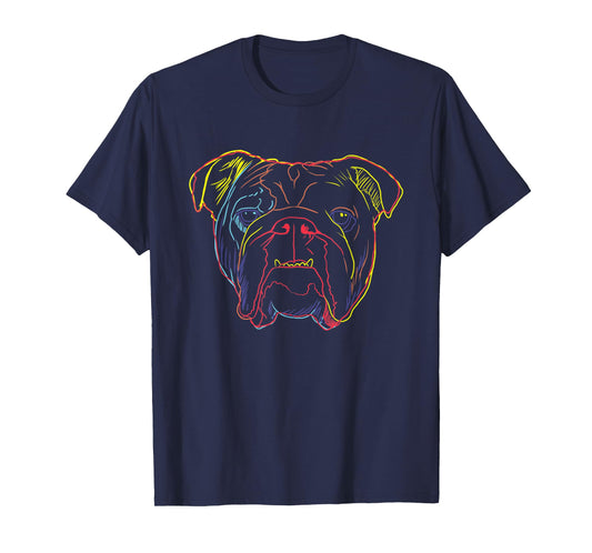 Dog English Bulldog T-Shirt for Men Women