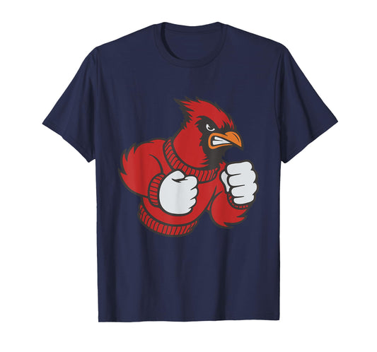 Cardinal Shirt - Fighting Cardinals Shirt - Mad Bird Graphic T-Shirt