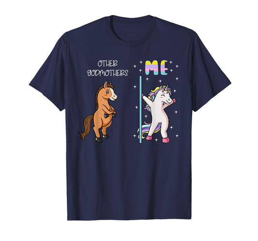 Other Godmother Me A Unicorn Dancing Godparents Day T-Shirt