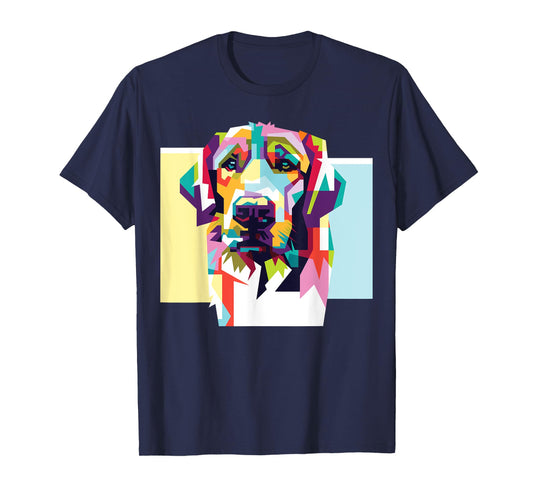 LABRADOR RETRIEVER T-Shirt Dog Lovers Colorful Psychedelic T-Shirt for Men Women Kids