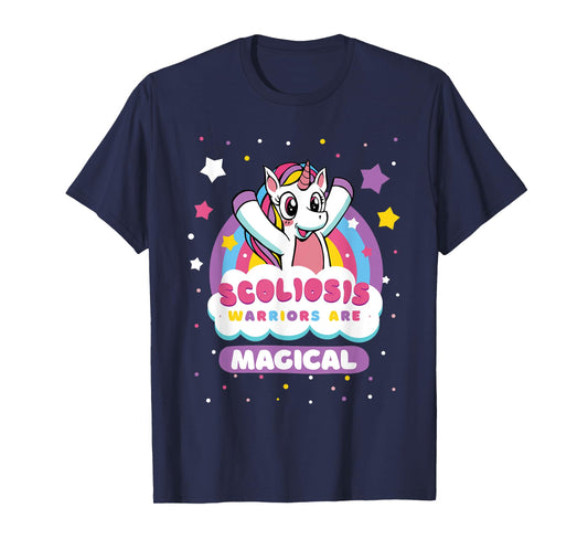 Scoliosis Warriors Are Magical Scoliosis Surgery Recovery T-Shirt