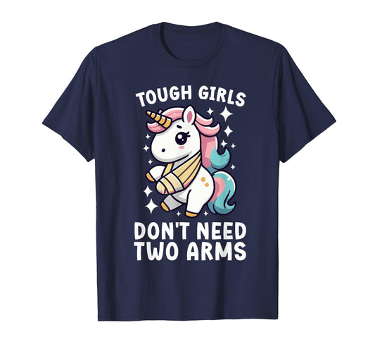 Broken Arm Recovery Unicorn Broken Arm Survivor T-Shirt