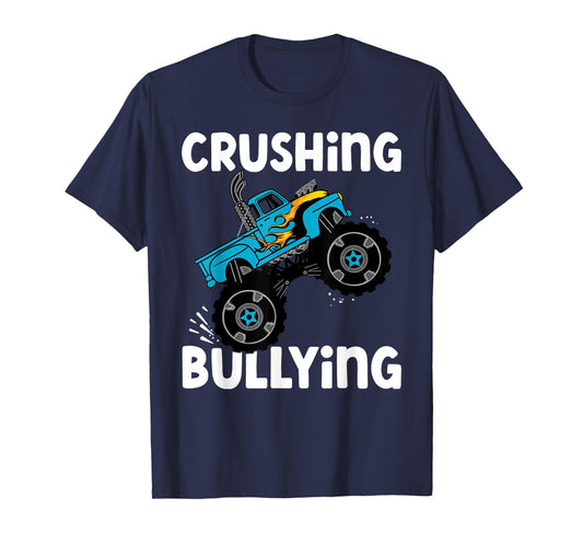 Crushing Bullying Unity Day Halloween Orange Kids Men Women T-Shirt