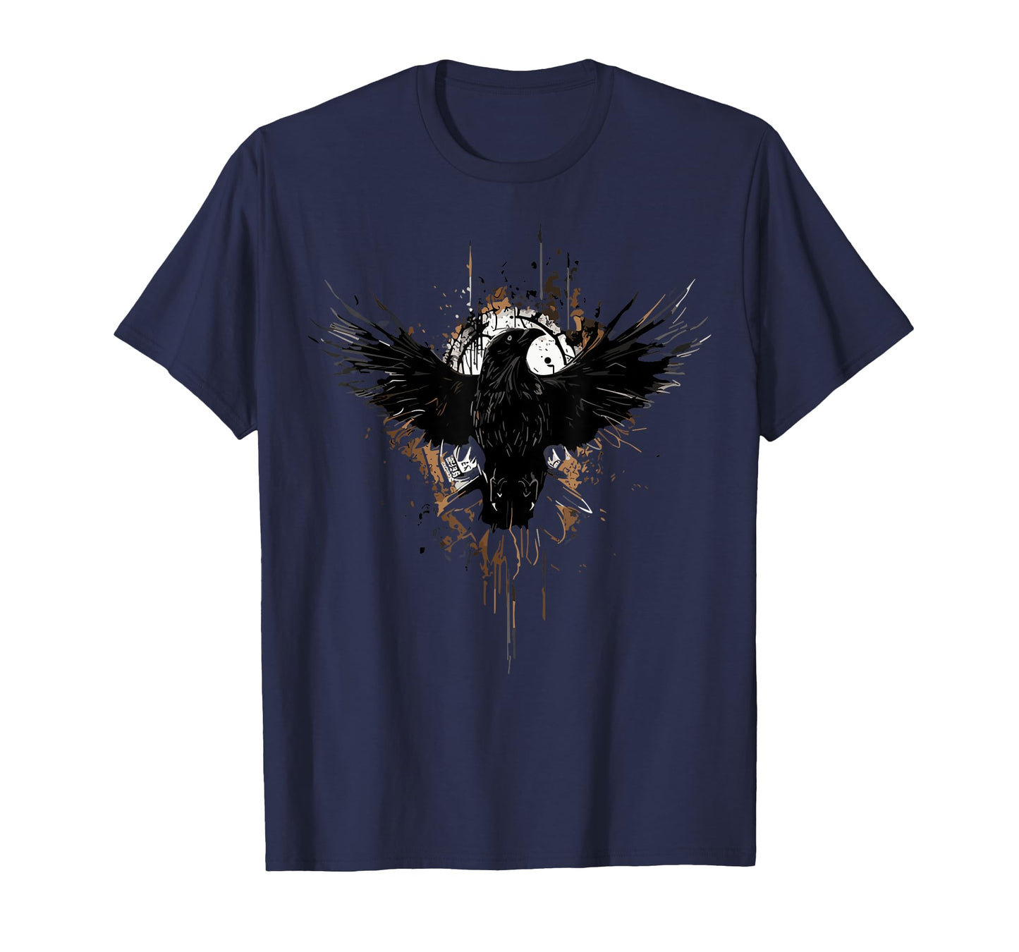 Crow Raven Norse Mythology Viking Vikings Nordic Bird T-Shirt