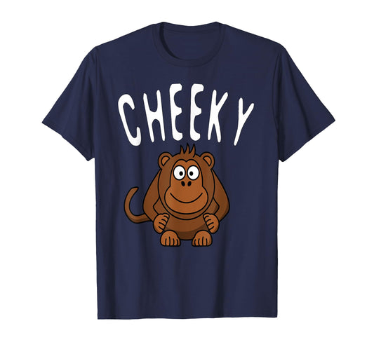 Cheeky Monkey tShirt Arctic Gas Cute Boys Girls Funny Tops T-Shirt