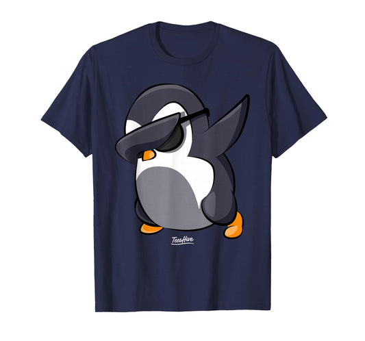 Dabbing Penguin - Boys Penguin T-Shirt