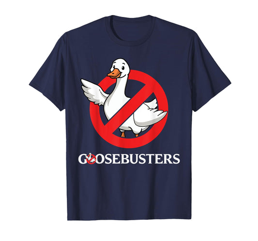 Funny Goose lover Goosebusters movie fan silly halloween gag T-Shirt