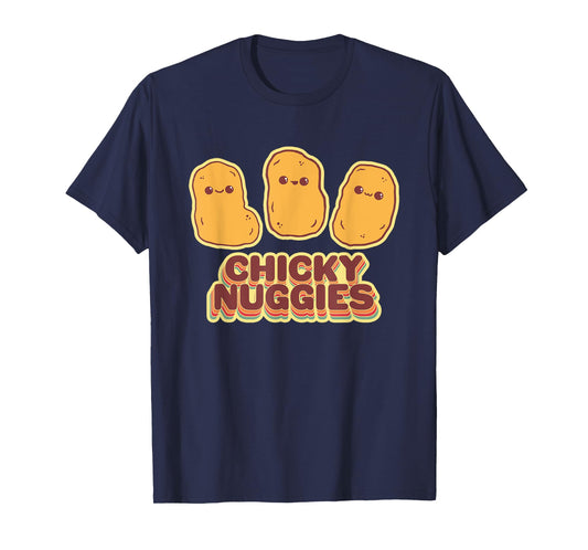 Chicky Nuggies Cute Retro Kawaii Chicken Nuggets Nuggs Meme T-Shirt