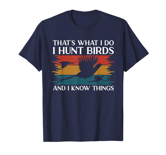 Pheasant Hunting Retro Vintage Upland Bird Hunting T-Shirt