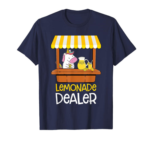 Lemonade Stand Dealer Unicorn Refreshing Lemon Kids T-Shirt