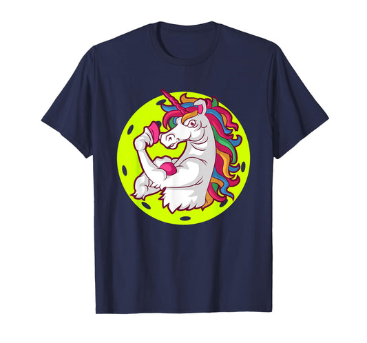 Unicorn Pickleball Doubles Partner Team T-Shirt