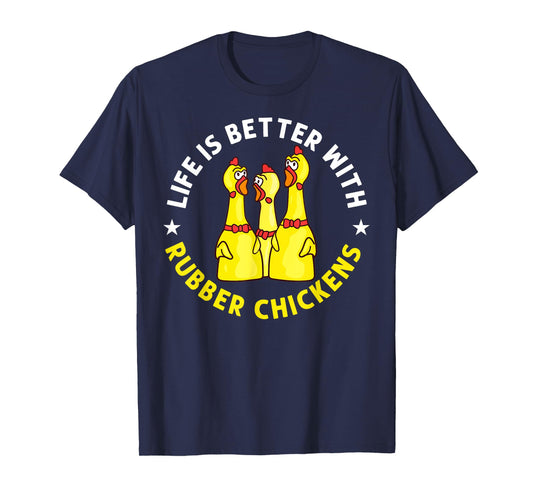 Rubber Chicken Game Funny Animals Toy T-Shirt
