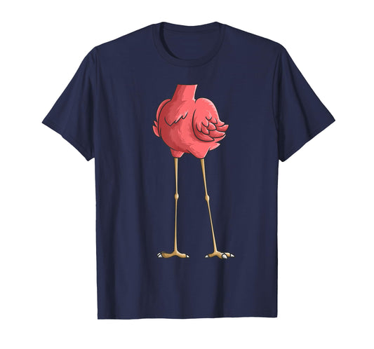 Cool Headless Flamingo Halloween Costume | Funny Lazy Gift T-Shirt