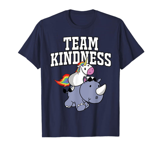 Choose Kind Shirt - Rhino Unicorn Team Kindness Shirt T-Shirt