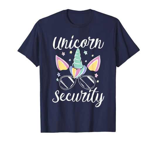 Unicorn Security for a Unicorn Costume Adults Unicorn T-Shirt