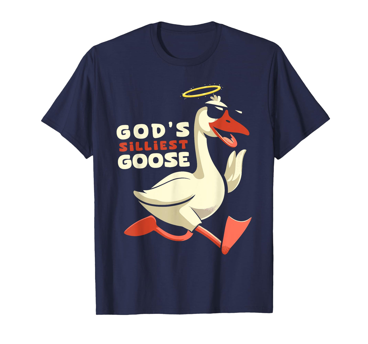 Gods Silliest Goose Costume Funny Meme Gifts Silly Goose T-Shirt