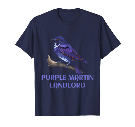 Purple Martin Landlord Purple Martin Birds Lover Adult kids T-Shirt