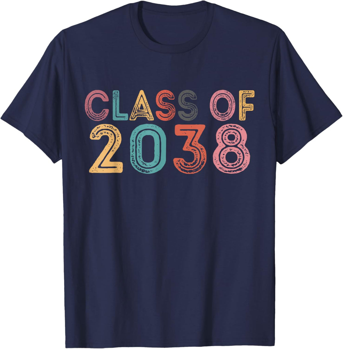 Class Of 2038 Grow With Me Graduation 2038 T-Shirt