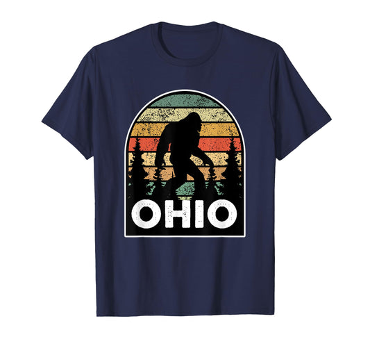 Ohio with a Bigfoot, or a Sasquatch T-Shirt