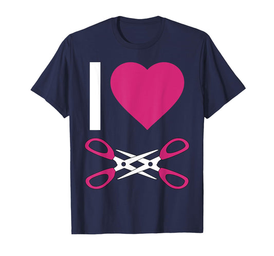 LGBT Pride Lesbian I Love To Scissor Funny Gift T-Shirt