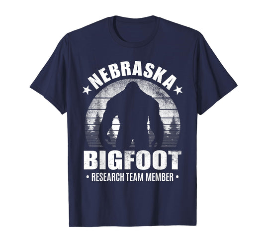Nebraska Bigfoot Research Team Member Sasquatch Sunset T-Shirt