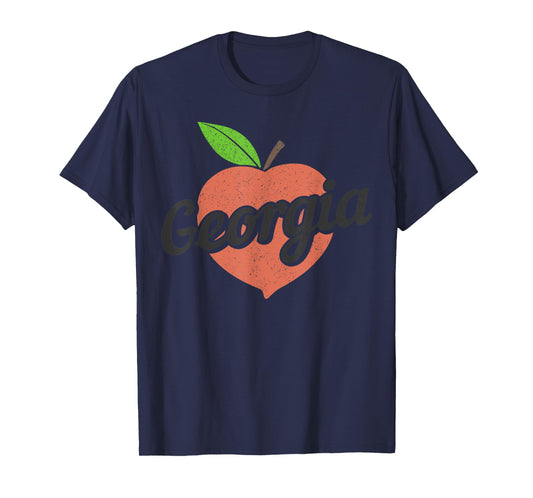 Georgia The Peach State Atlanta Vintage Pride T-Shirt