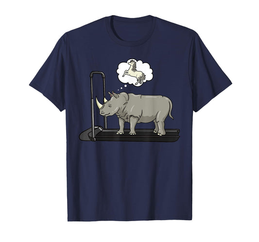 Rhino Loves Unicorn Rhinoceros Animal Wildlife Lover Safari T-Shirt