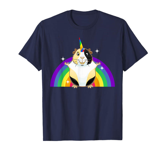 Guinea Pig Unicorn Rainbow T-Shirt T-Shirt