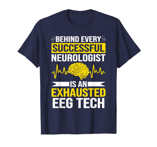 Funny Medical Neuro Tech EEG Technologist Tee EEG Tech T-Shirt