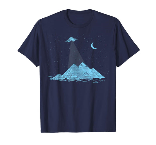 UFO Pyramid Abduction! - BELIEVE T-Shirt