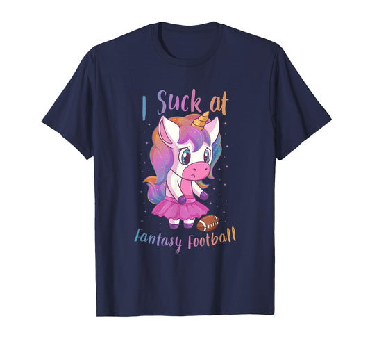 I Suck At Fantasy Football Loser Booby Prize T-Shirt