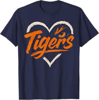 Retro Distressed Name Tigers Pride Gifts For Men Women Kids T-Shirt