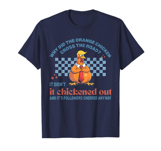 Retro Funny TACO Trump always Chickens Out Cute Tariff Meme T-Shirt