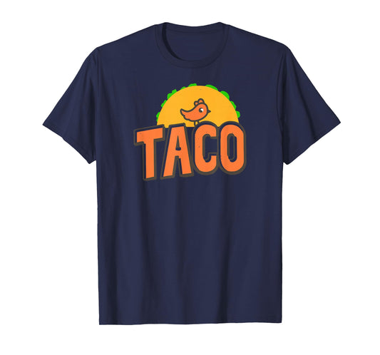 TACO Trump Logo Trump Always Chickens Out Trump Chicken Taco T-Shirt