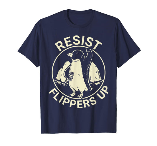 Penguin Resist Flippers Up T-Shirt