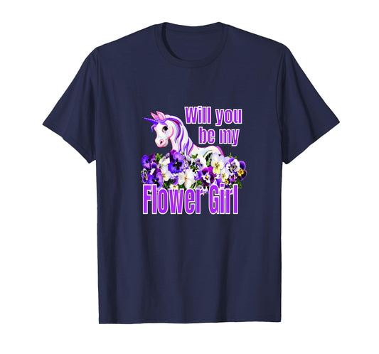 Will You Be My Flower Girl T-Shirt