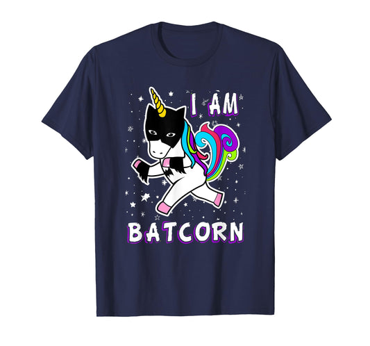 I Am Batcorn Bat Unicorn Superhero Costume T-Shirt T-Shirt