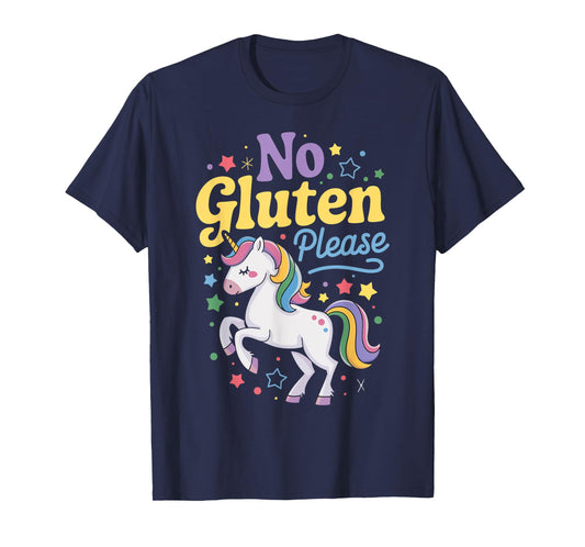 No Gluten Please Wheat Allergy Celiac Disease Gluten Free T-Shirt