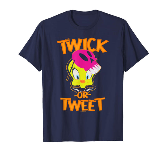 Looney Tunes Halloween Tweety Bird Twick Or Tweet T-Shirt