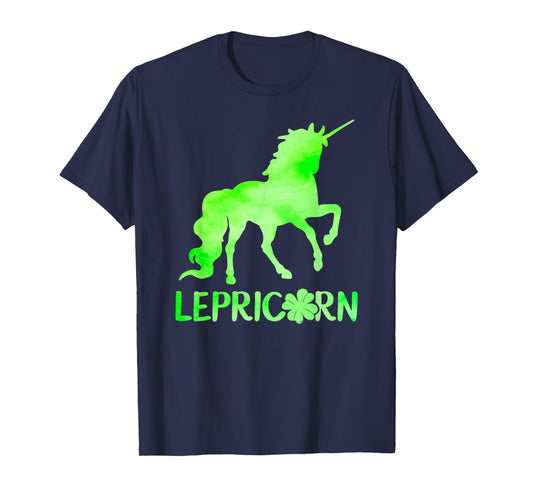 Lucky Lepricorn Unicorn St Patricks Day T-Shirt