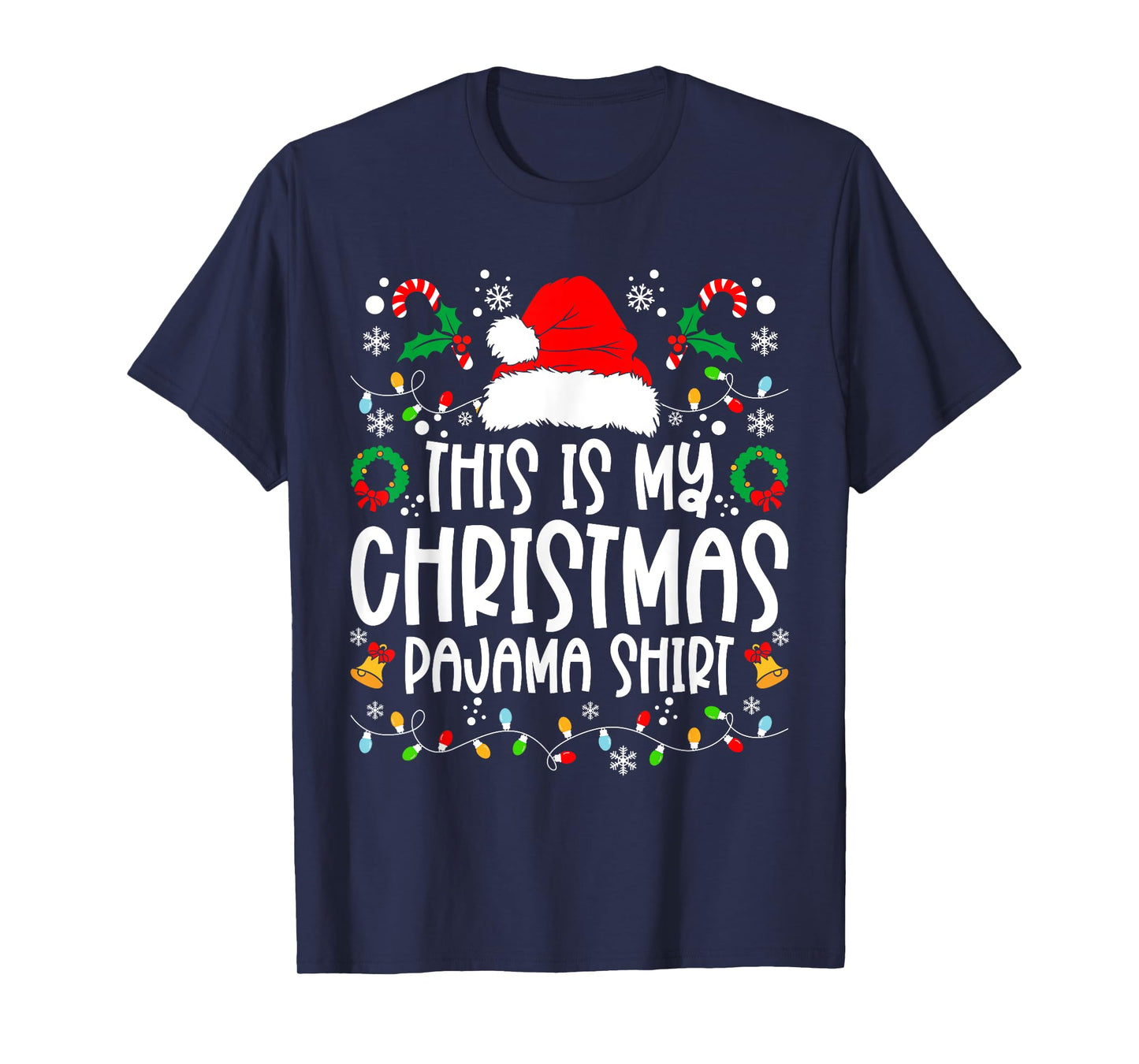 This Is My Christmas Pajama Shirt Family Matching Christmas T-Shirt