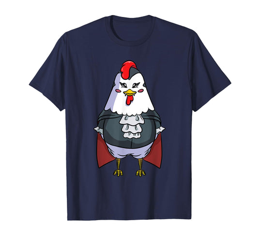 Chicken Vampire Costume for Halloween Chickens T-Shirt