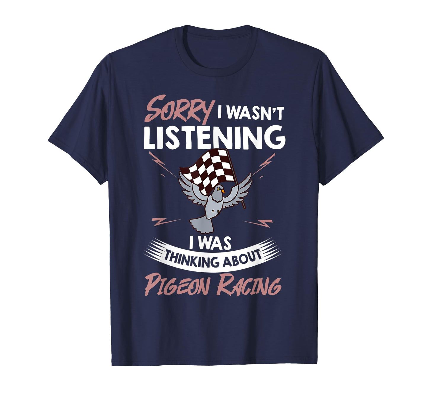 Pigeon Racing Trainer Bird Keeping Fancier Clock T-Shirt