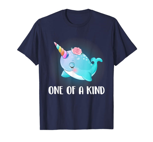 One Of A Kind T Shirt Narwhal Unicorn Shirt Narwhal Costume T-Shirt