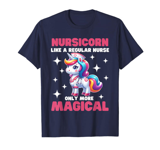 Unicorn Nursicorn Nursing Medical Love T-Shirt