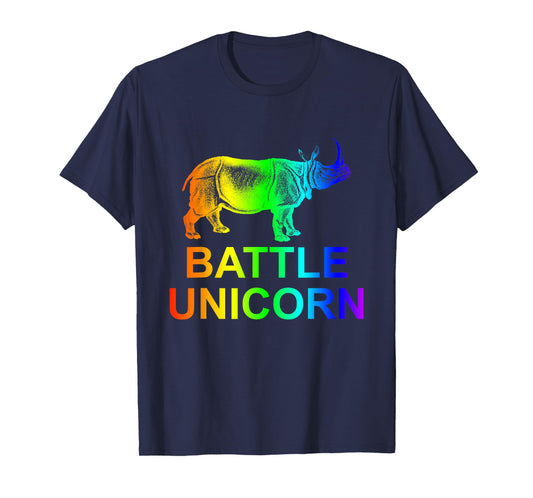 Battle Unicorn Funny Apparel T-Shirt