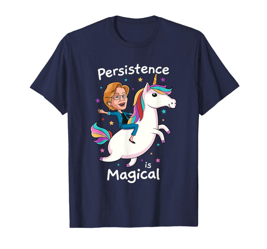 Persistence Is Magical Elizabeth Warren Unicorn Persist T-Shirt