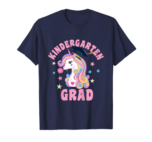 Unicorn Kindergarten Grad Kindergarten Graduation T-Shirt