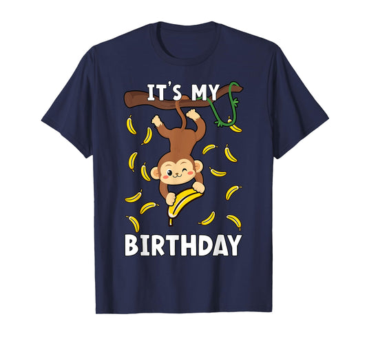 Birthday monkey Years Old monkeys B-day T-Shirt